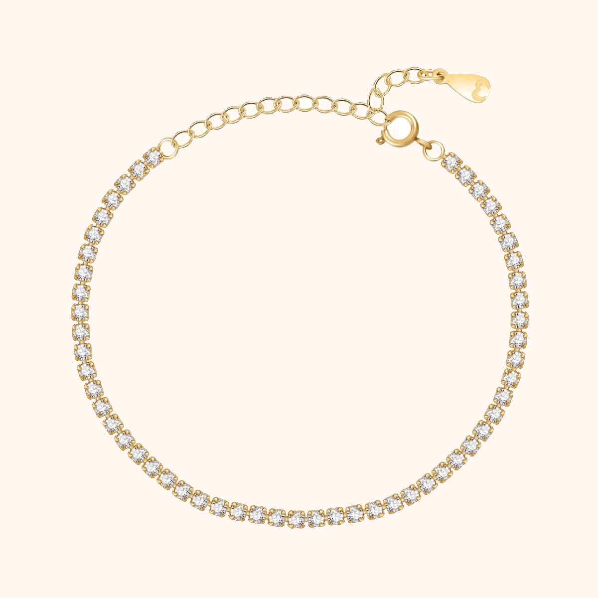 Sparkling Bracelet - Clara-Gold-Nora Luxe