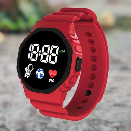 Sports watch for Little Adventurers - AdventureTime-Red-Nora Luxe