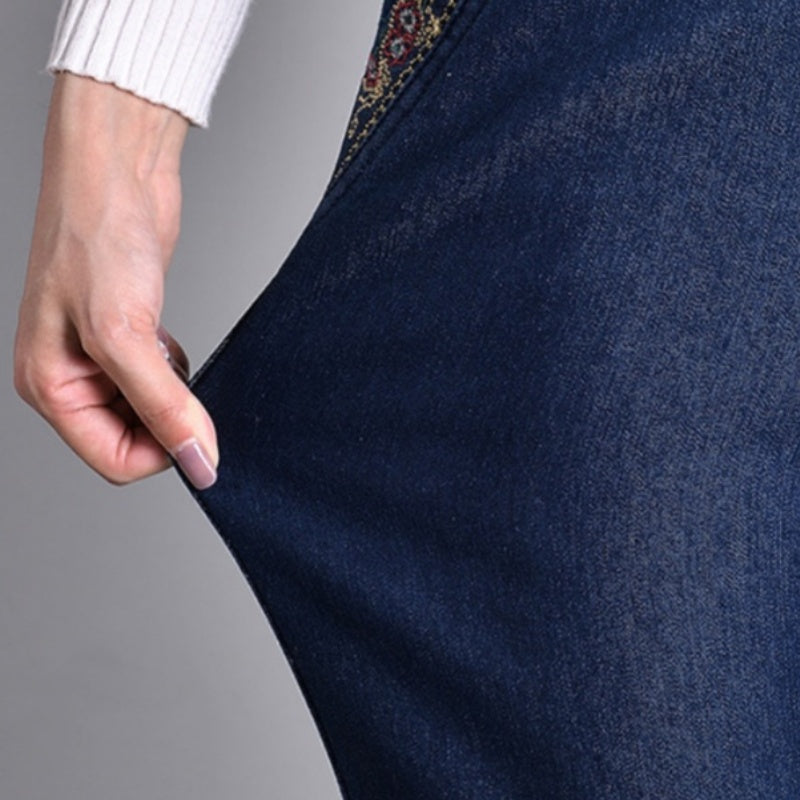 Fall push-up jeans - Ella with a warm lining and a perfect fit!