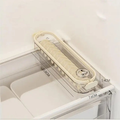 Stackable Storage Box with Lid - FridgeStack-Transparent-Nora Luxe