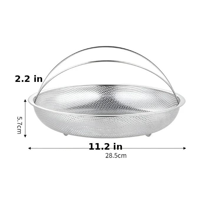 Stainless Steel Steamer - SteamChef-Big-Nora Luxe