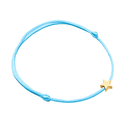 Star bracelet - Stella-Blue-Gold-Nora Luxe