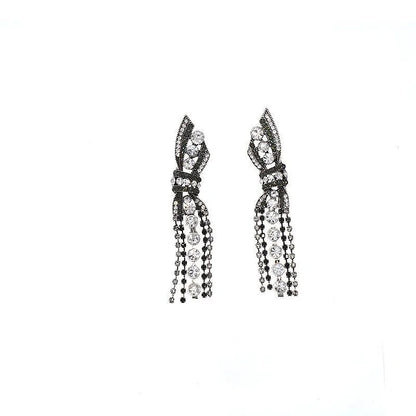 Stunning Butterfly Bow Pendant Earrings - Annelise-Nora Luxe