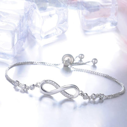 Stylish and Adjustable Infinity Bracelet - Nova-Gold-Nora Luxe
