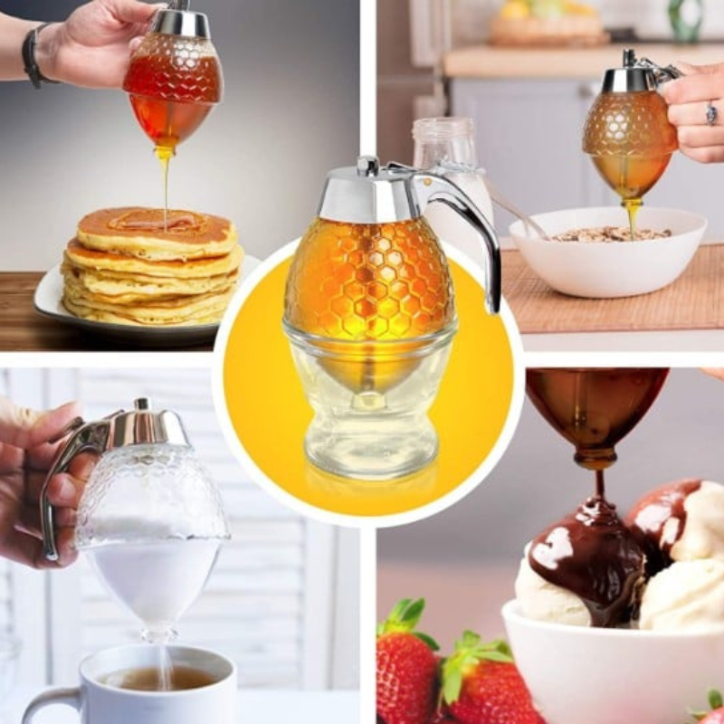 Stylish and Handy Honey Dispenser - HoneySaver-Nora Luxe