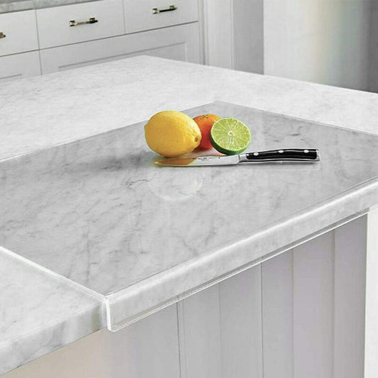 Stylish and Safe Non-Slip Cutting Board - GlassEdge-17.72 x 13.78 in-Nora Luxe