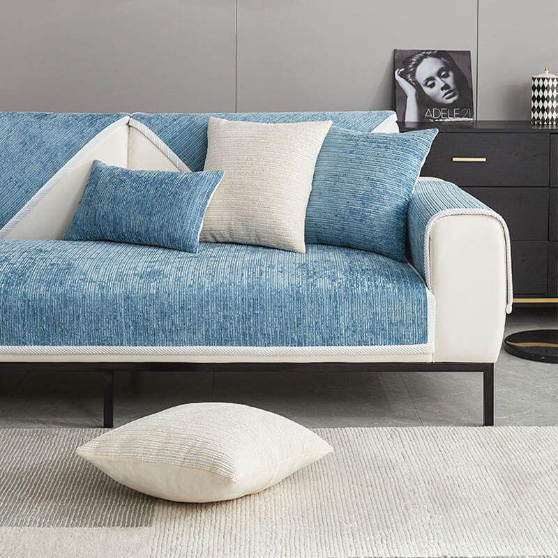 Stylish and Sustainable Anti-Scratch Sofa Cover - Bobby-Gray-27.56 * 27.56 inches-Nora Luxe