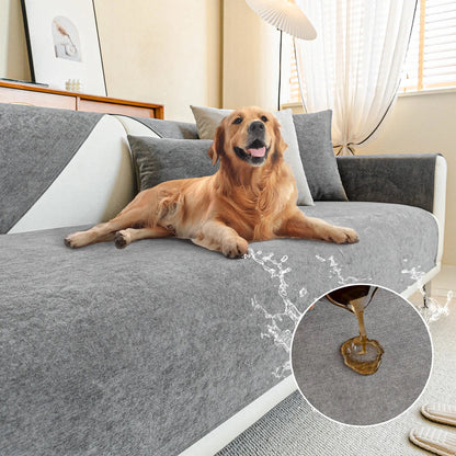 Stylish and Sustainable Anti-Scratch Sofa Cover - Bobby-Gray-27.56 * 27.56 inches-Nora Luxe
