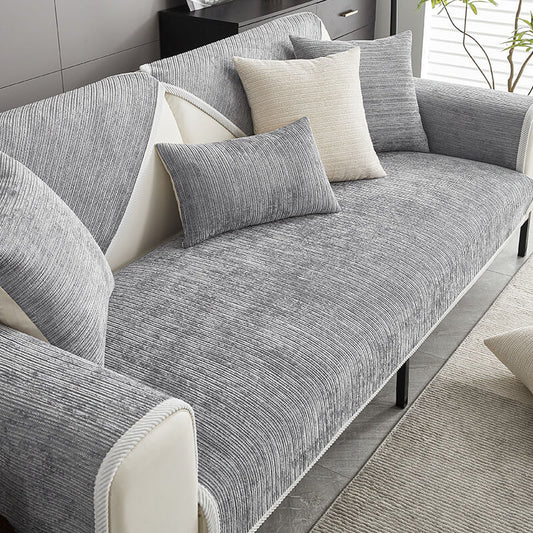 Stylish and Sustainable Anti-Scratch Sofa Cover - Bobby-Gray-27.56 * 27.56 inches-Nora Luxe