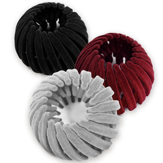 Stylish Bird's Nest Hair Clips - Set of 3-Set 1-Nora Luxe