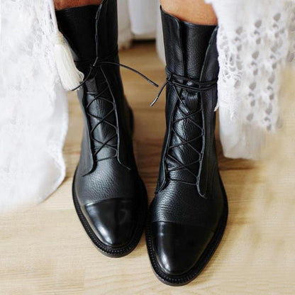 Stylish Ladies Ankle Boots - Vivienne-Black-3.0-Nora Luxe