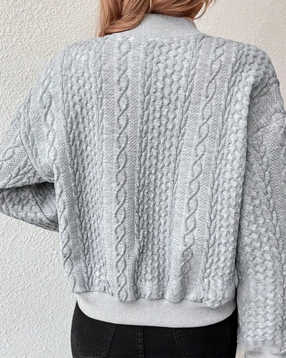Stylish Ladies' Cardigan - Eloise-Pink-S-Nora Luxe