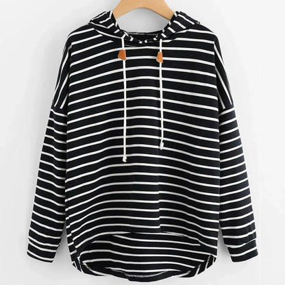Stylish Ladies Hoodie - Liana-Black-S-Nora Luxe