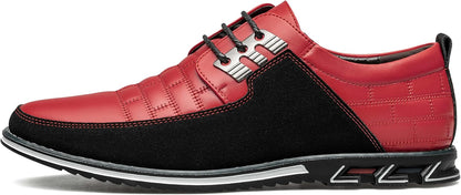 Stylish Leather Men's Shoes - James-Black-7.0-Nora Luxe