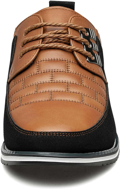 Stylish Leather Men's Shoes - James-Black-7.0-Nora Luxe