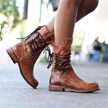 Stylish Leather Women's Shoes - Sophie-Brown-4.0-Nora Luxe