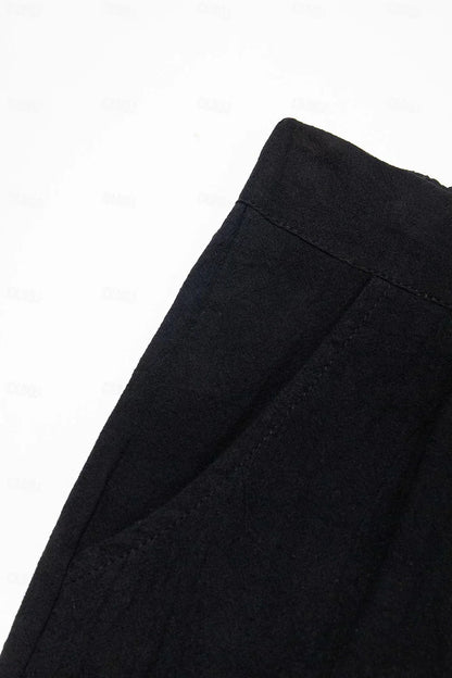 Stylish Linen-Cotton Men's Shorts – Milan-White-S-State of Style