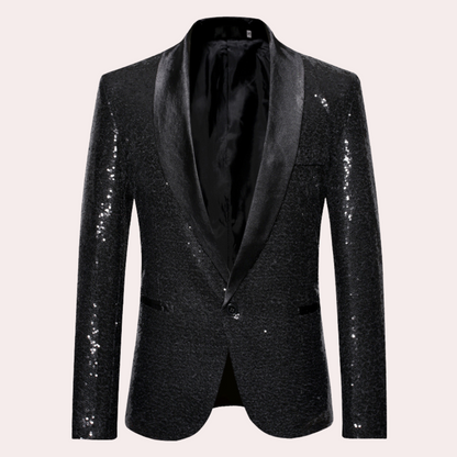 Stylish Men's Blazer - Orion-Black-S-Nora Luxe