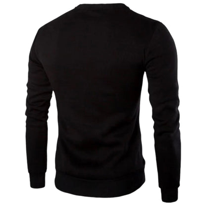 Stylish Men's Sweater - Arashi-Black-S-Nora Luxe