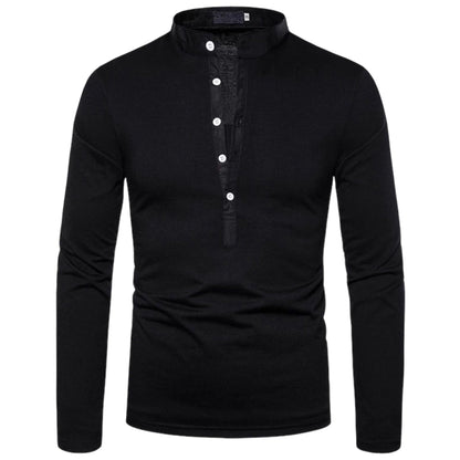 Stylish Men's Sweater - Arashi-Black-S-Nora Luxe
