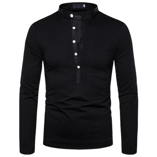 Stylish Men's Sweater - Arashi-Black-S-Nora Luxe