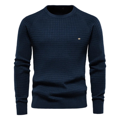 Stylish Men's Sweater - Felix-Blue-S-Nora Luxe