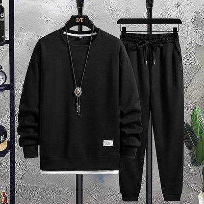 Stylish Men's Tracksuit - Mason-Black-M-Nora Luxe