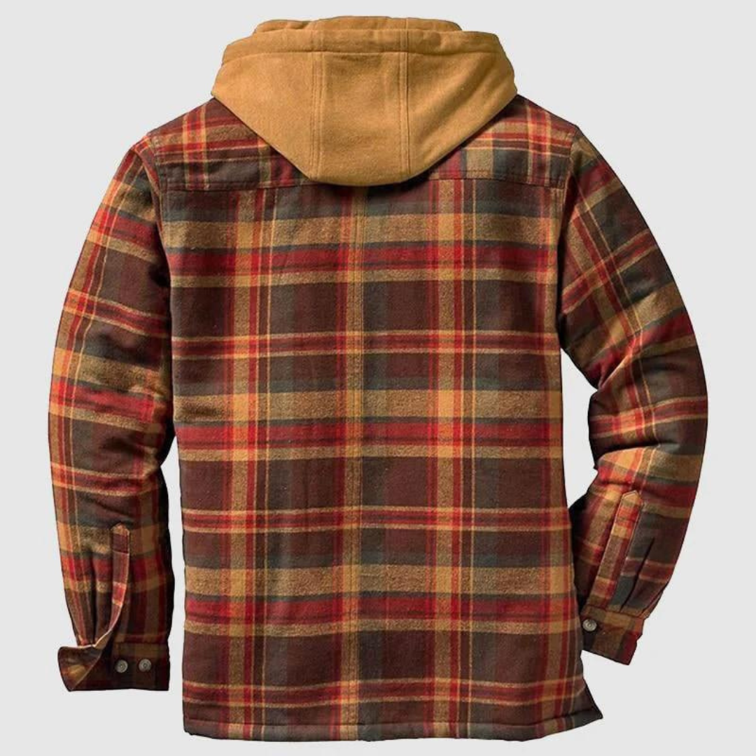 Stylish Men's Winter Coat - RusticJack-Blue-S-Nora Luxe