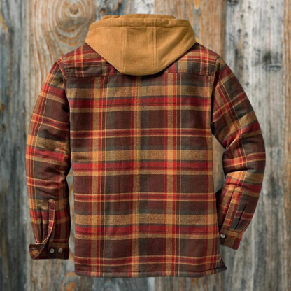 Stylish Men's Winter Coat - RusticJack-Blue-S-Nora Luxe