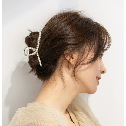 Stylish Pearl Hair Clips - 4-Pack-Set 1-Nora Luxe