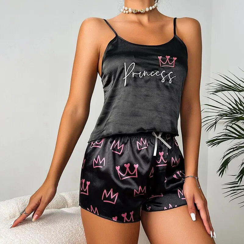 Stylish Satin Pyjama Set for Women – Alina-S-Nora Luxe