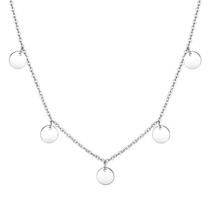 Stylish Silver Necklace - Aralyn-Nora Luxe