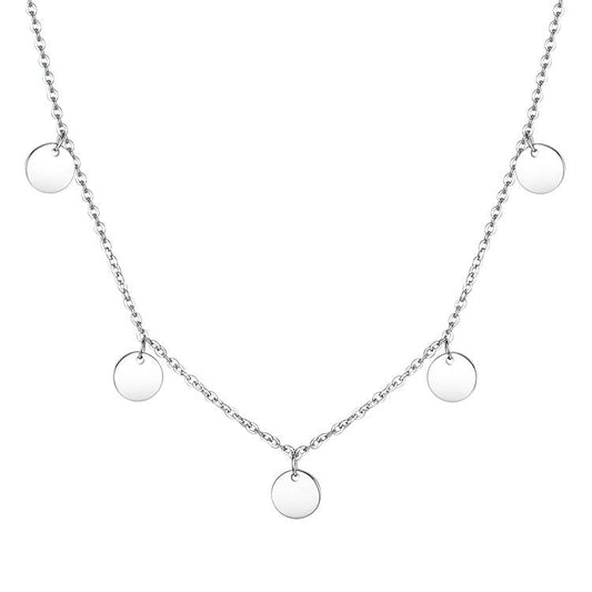 Stylish Silver Necklace - Aralyn-Nora Luxe