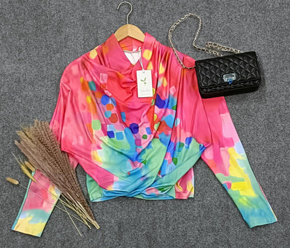 Stylish Sweater with Print for Winter - Aurelia-S-Nora Luxe