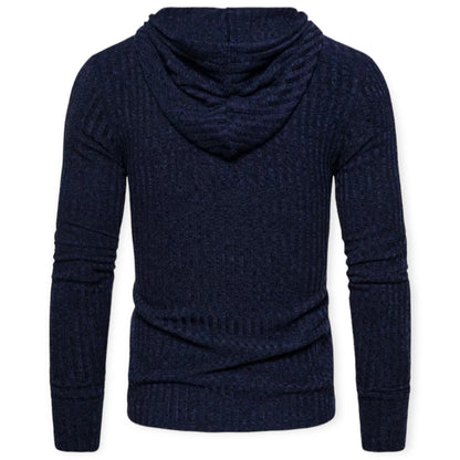 Stylish Sweater with Prints for Men - UrbanWild-Chestnut brown-S-Nora Luxe