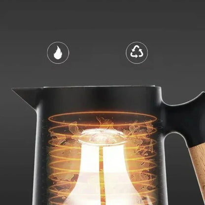 Stylish Thermos Flask with Long Heat and Cold Retention - NordicTherm-Black-Nora Luxe