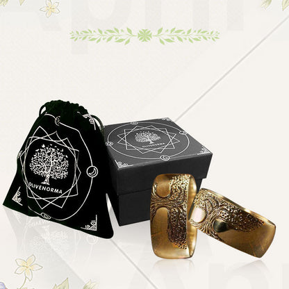 Stylish Tree of Life Ring - Lina-Gold-1.93 in-Nora Luxe