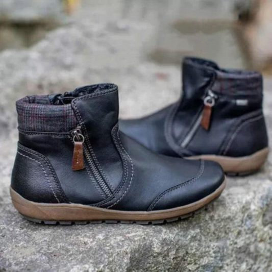 Stylish Waterproof Women's Boots - Isabeau-Black-5-Nora Luxe