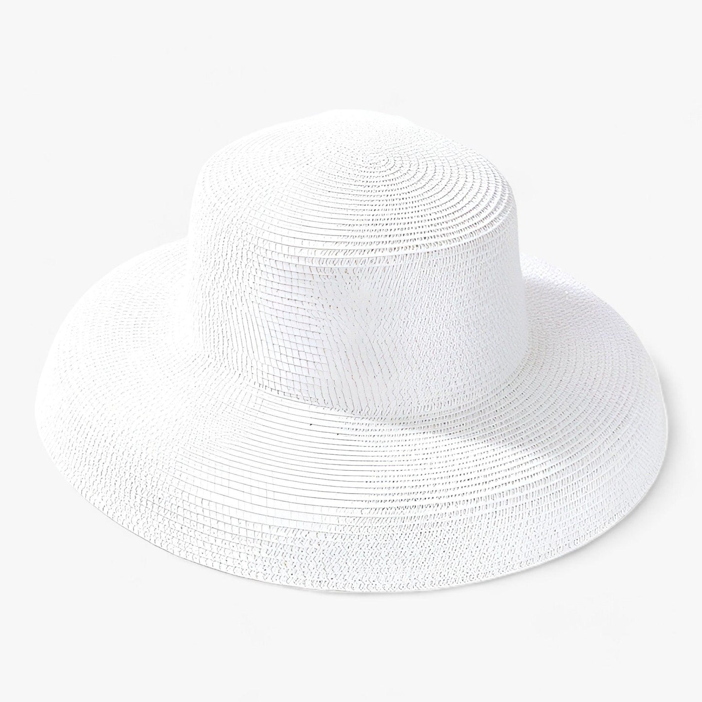 Stylish women's summer hat in light Panama style – Belinda-White-The Livary
