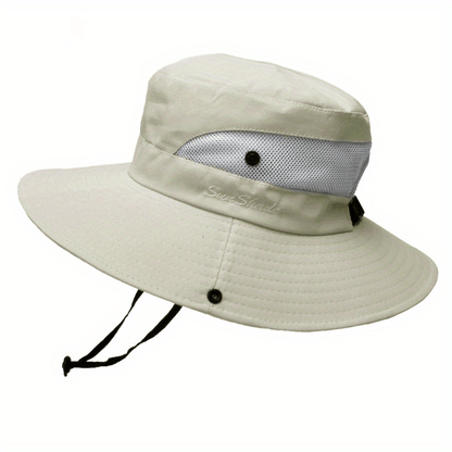 Stylish women's UV protection sun hat with a wide brim – Livia-Pink-Nora Luxe