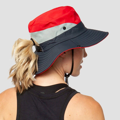 Stylish women's UV protection sun hat with a wide brim – Livia-Pink-Nora Luxe