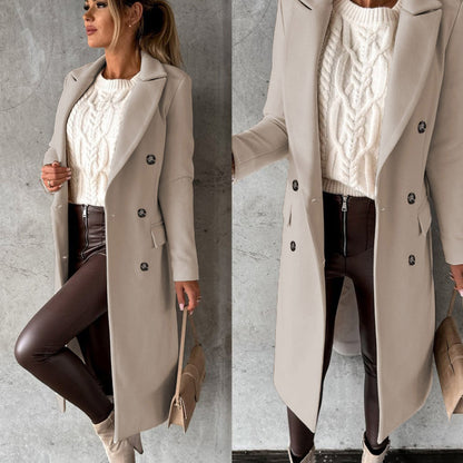 Stylish Women's Winter Coat - Elara-Pink-S-Nora Luxe