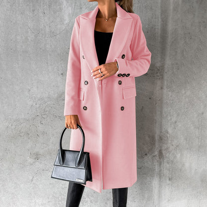 Stylish Women's Winter Coat - Elara-Pink-S-Nora Luxe