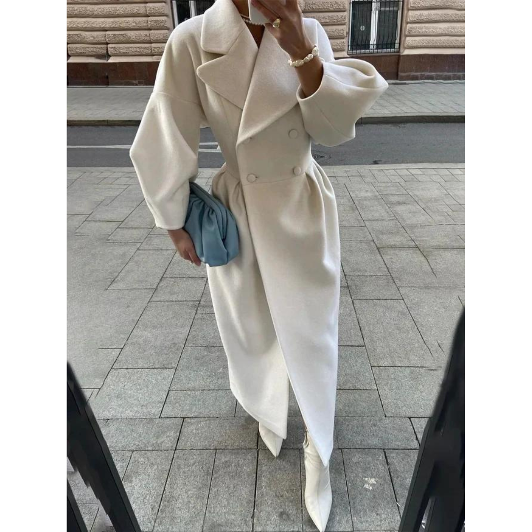 Stylish Women's Winter Coat - Victoria-White-S-Nora Luxe