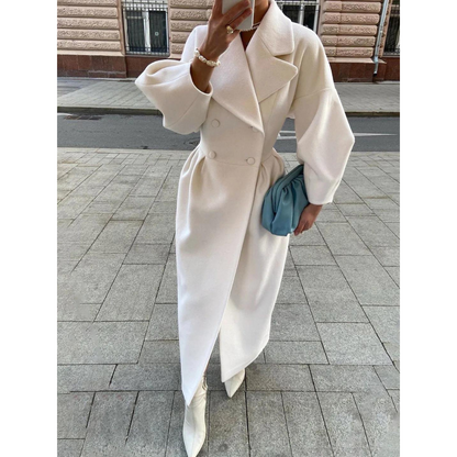 Stylish Women's Winter Coat - Victoria-White-S-Nora Luxe