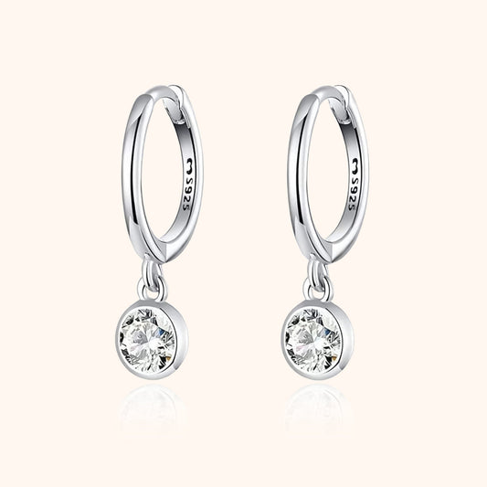 Subtle Stylish Earrings - Nova-Silver-Nora Luxe