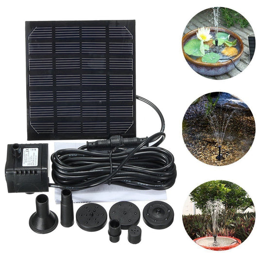 Sun fountain for Pond & Birdbath – Solaflow-The Livary
