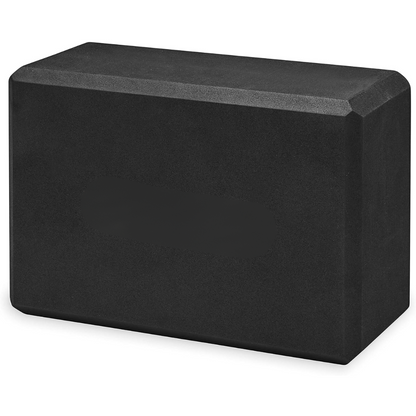 Support Yoga Block - Non-slip EVA Foam-Black-Nora Luxe