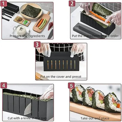 Sushi Set - RollEase-Heart-Nora Luxe