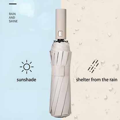 Sustainable Umbrella with UV Protection - StormShield-Light green-Nora Luxe